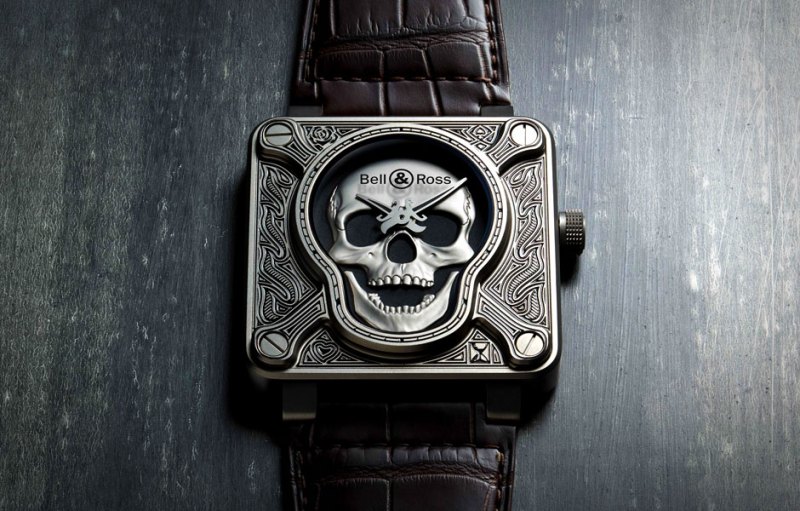 Bell & Ross Skull Watch BR-01