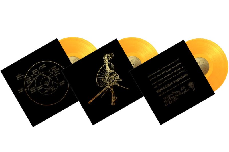 celebrate americas space program with galactic golden vinyl voyager 1