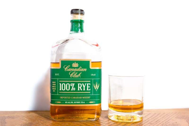 canadian club rye whiskey