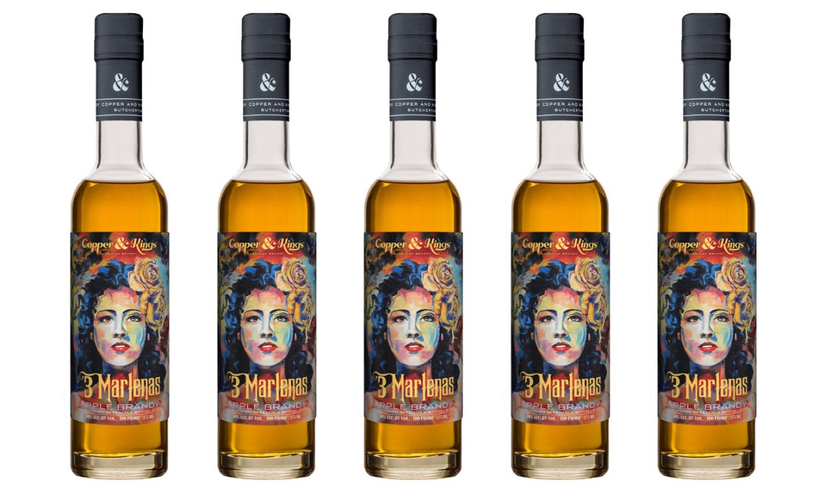 3 Marlenas apple brandy