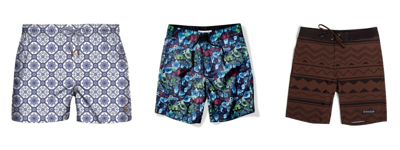 a guide to printed swimwear shorts
