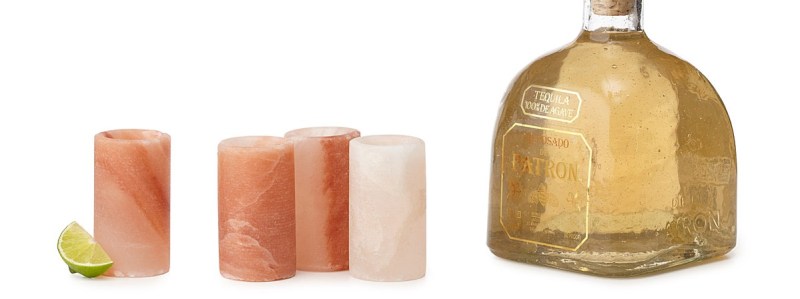 Himalayan salt shot glasses