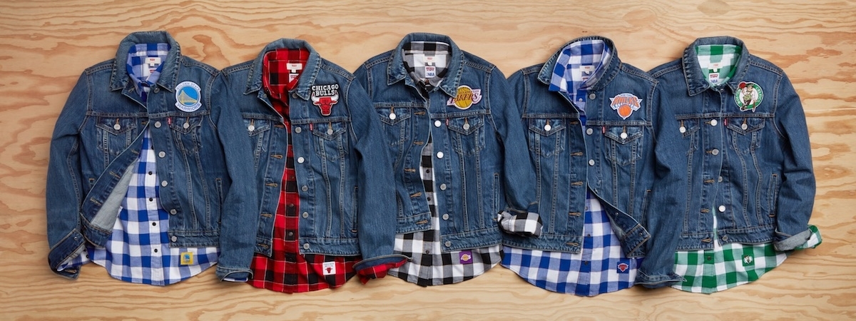 Descubrir 72+ imagen levi’s nba denim jacket