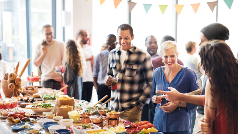 Stock-Sports-Party with Food, march madness snacks