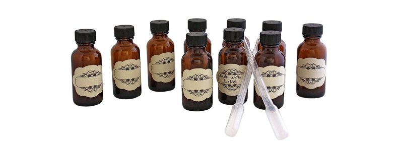 beard oil recipe tools bottle