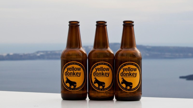santorini yellow-donkey-beer