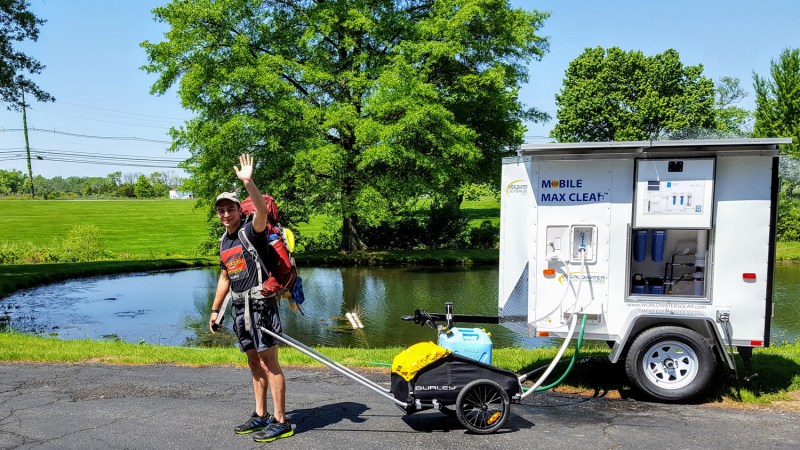 24-Year-Old James Leitner is Walking Across America for Clean Drinking Water