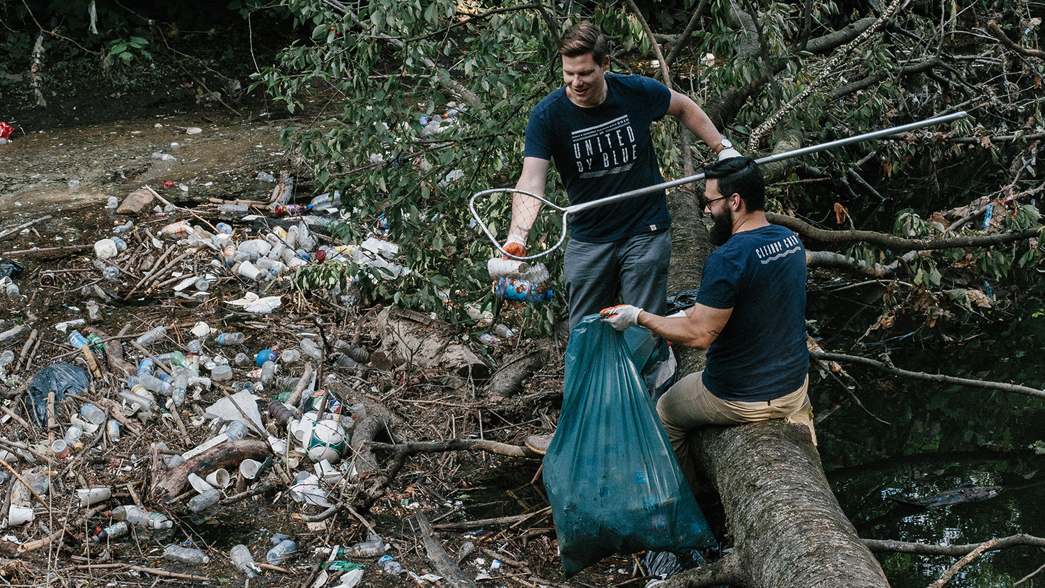 United By Blue billion's cleanups