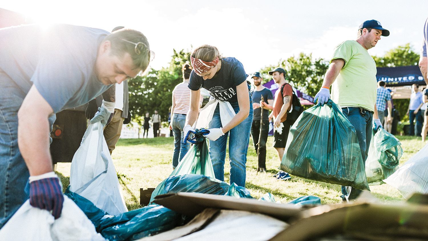 United By Blue billion's cleanups