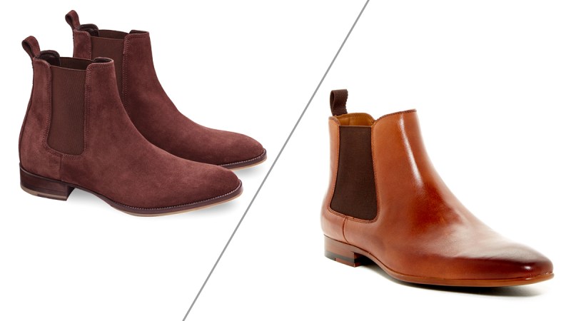 high low chelsea boots end and