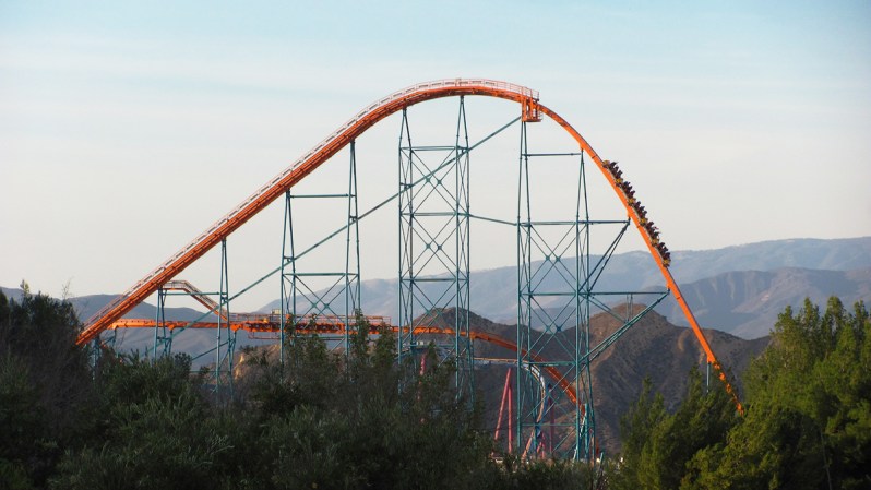 Six Flags Magic Mountain California