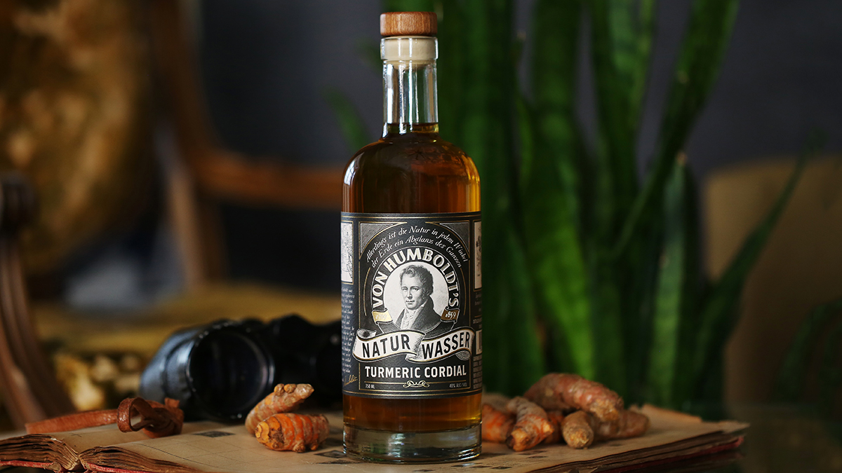 Von Humboldts Turmeric Cordial with Fresh Tumeric
