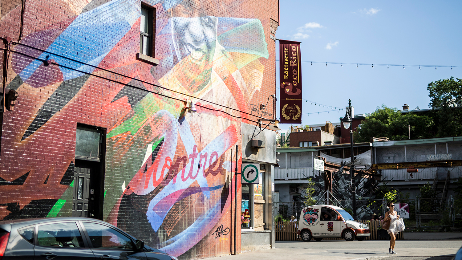 Mural In Montreal