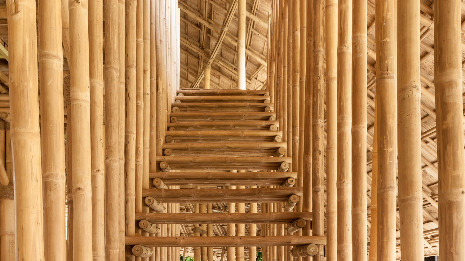 Panyaden International School Sports Hall Bamboo Architecture