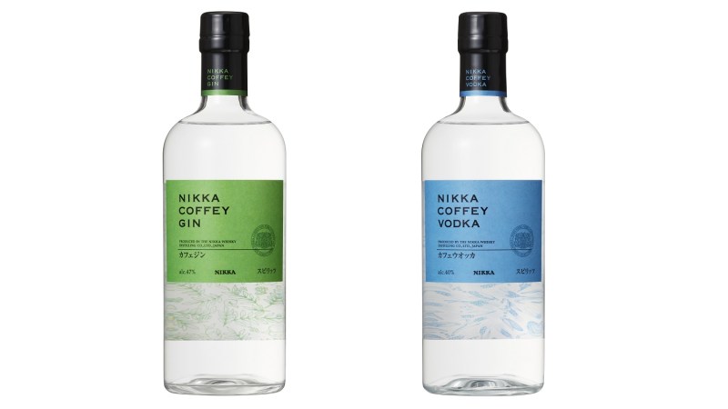 Nikka Whisky, Nikka coffey gin and vodka