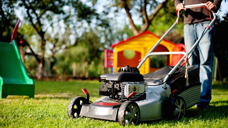 mowing the lawn, home maintenance checklist
