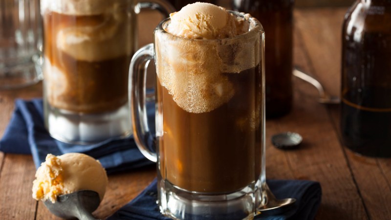 boozy root beer float