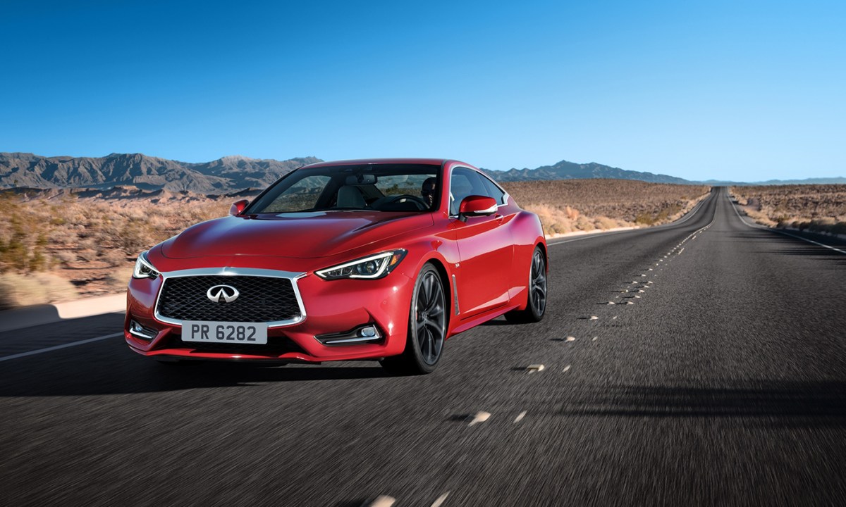 Infiniti Q60 press