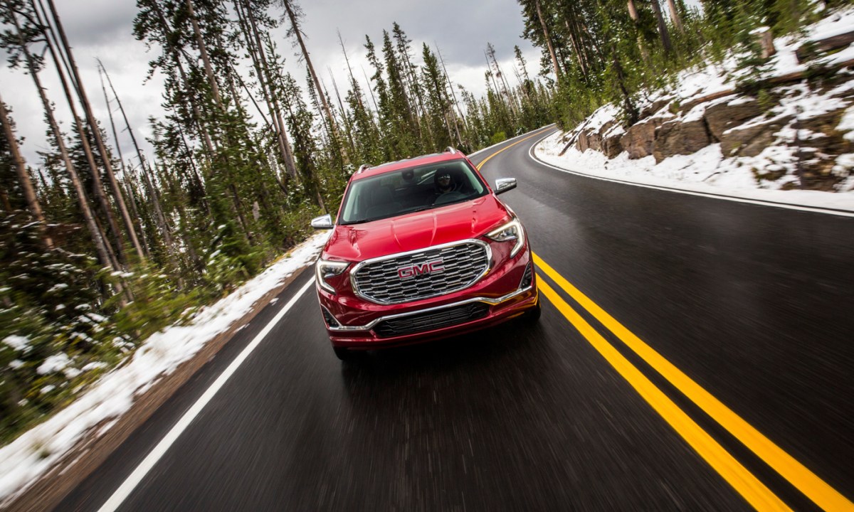 2018 GMC Terrain Yellowstone Trip Press Image12