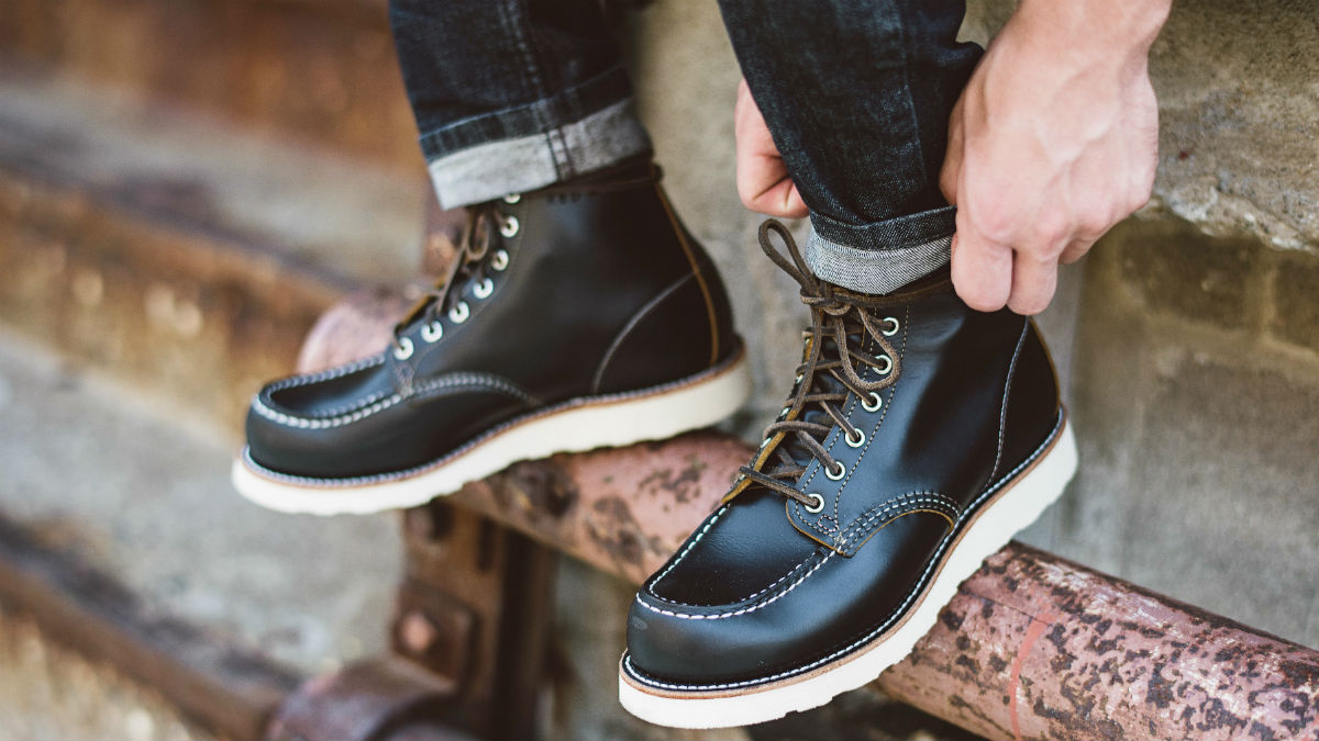 red wing irish setter black