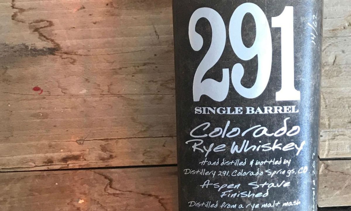 Distillery 291 Colorado Rye Whiskey