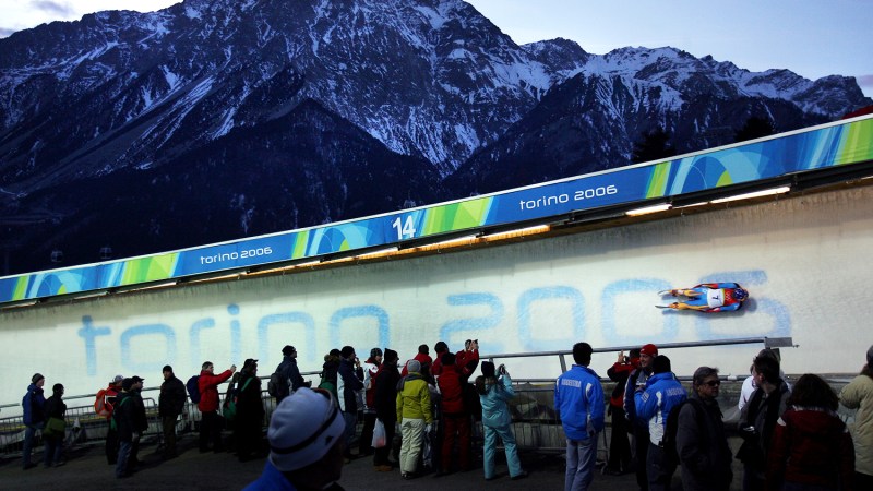 Olympics Ice Luge