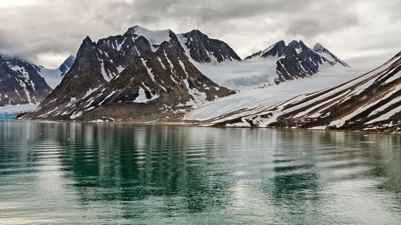 Magdalenafjord Svalbard Islands Norway