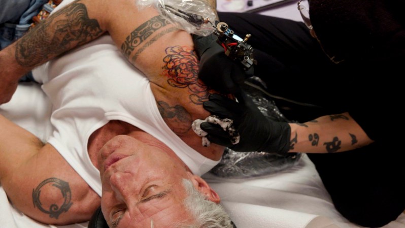 Anthony Bourdain talks tattoos