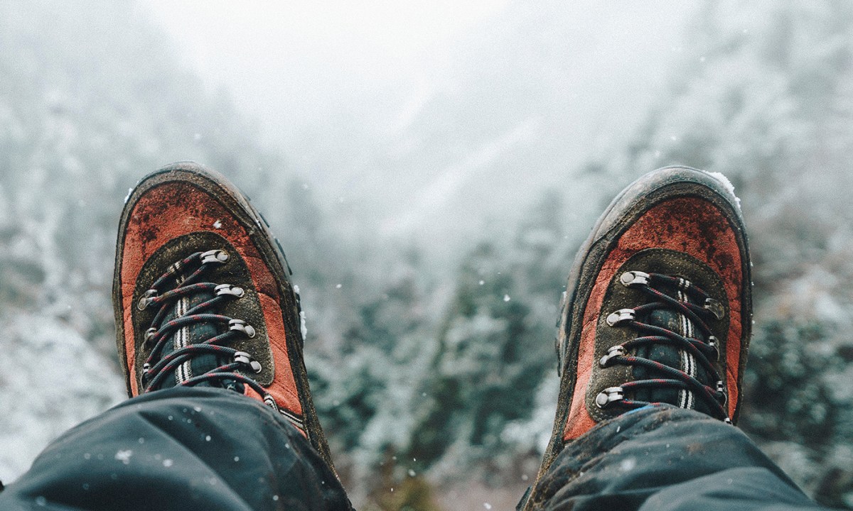 winter hiking boots