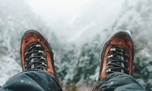 winter hiking boots