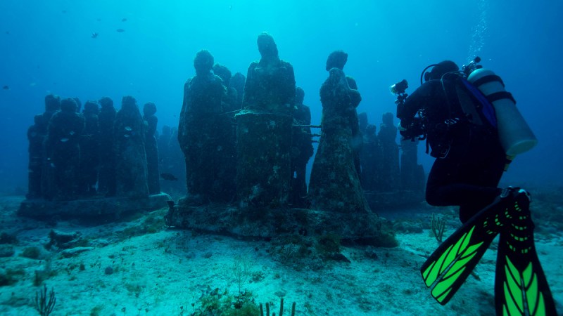 underwater art museum