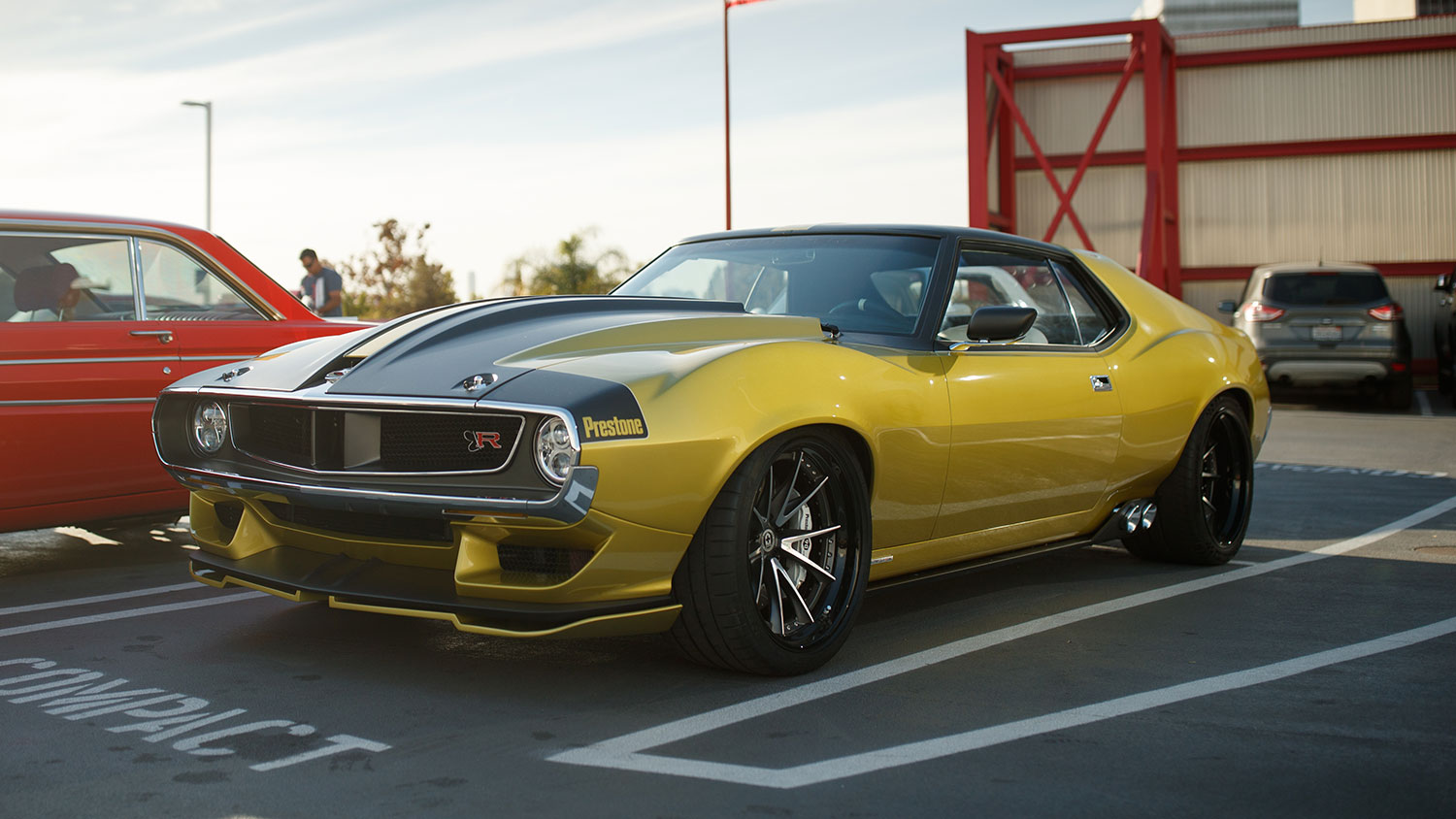 This Ringbrothers Custom AMC Javelin AMX is a 1970s