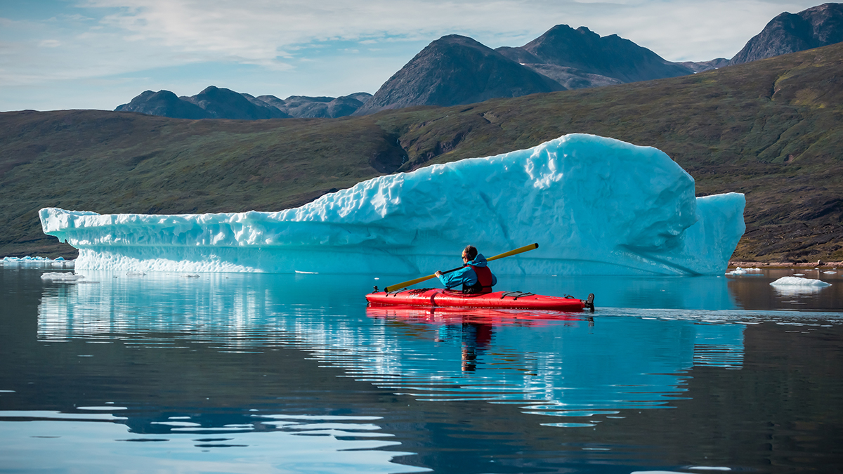 travel southern greenland gear kayaking among giants