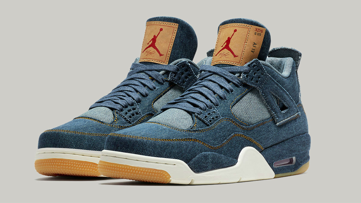 Jordan and Levi's Team Up for a Pair of Denim Sneakers and