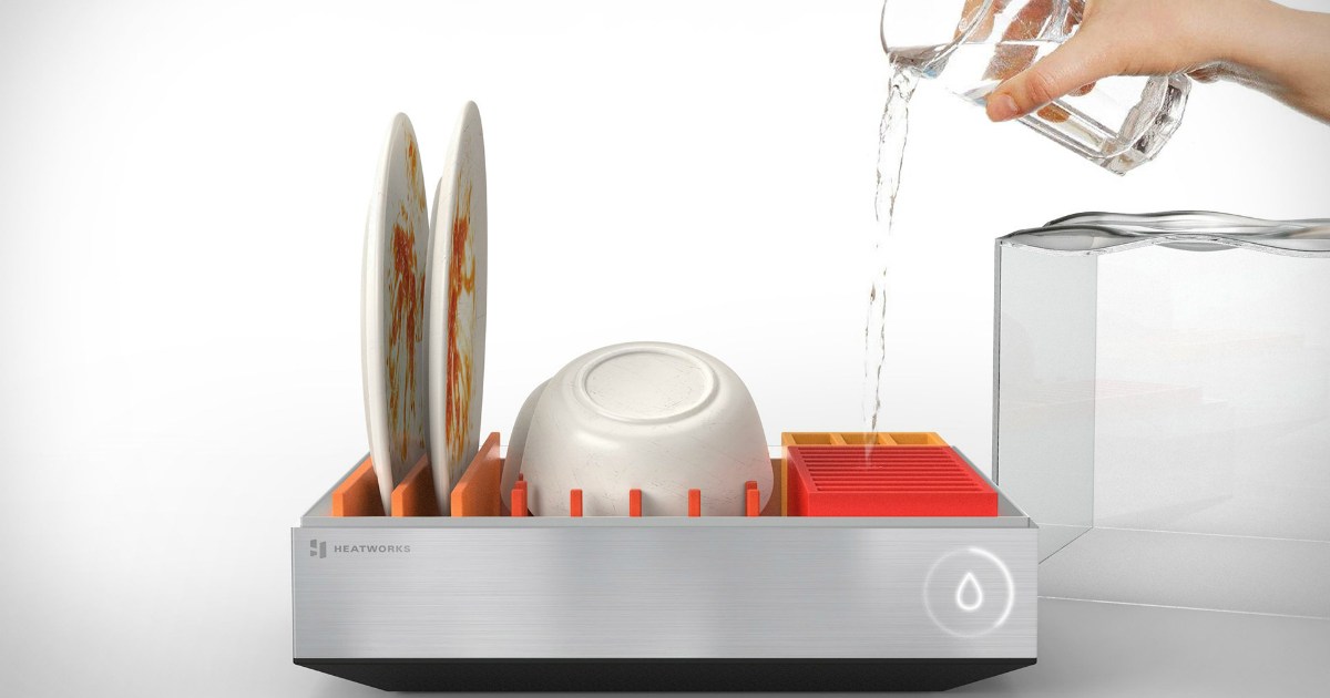 No Room for a Dishwasher? No Problem with Heatworks' Tetra Countertop