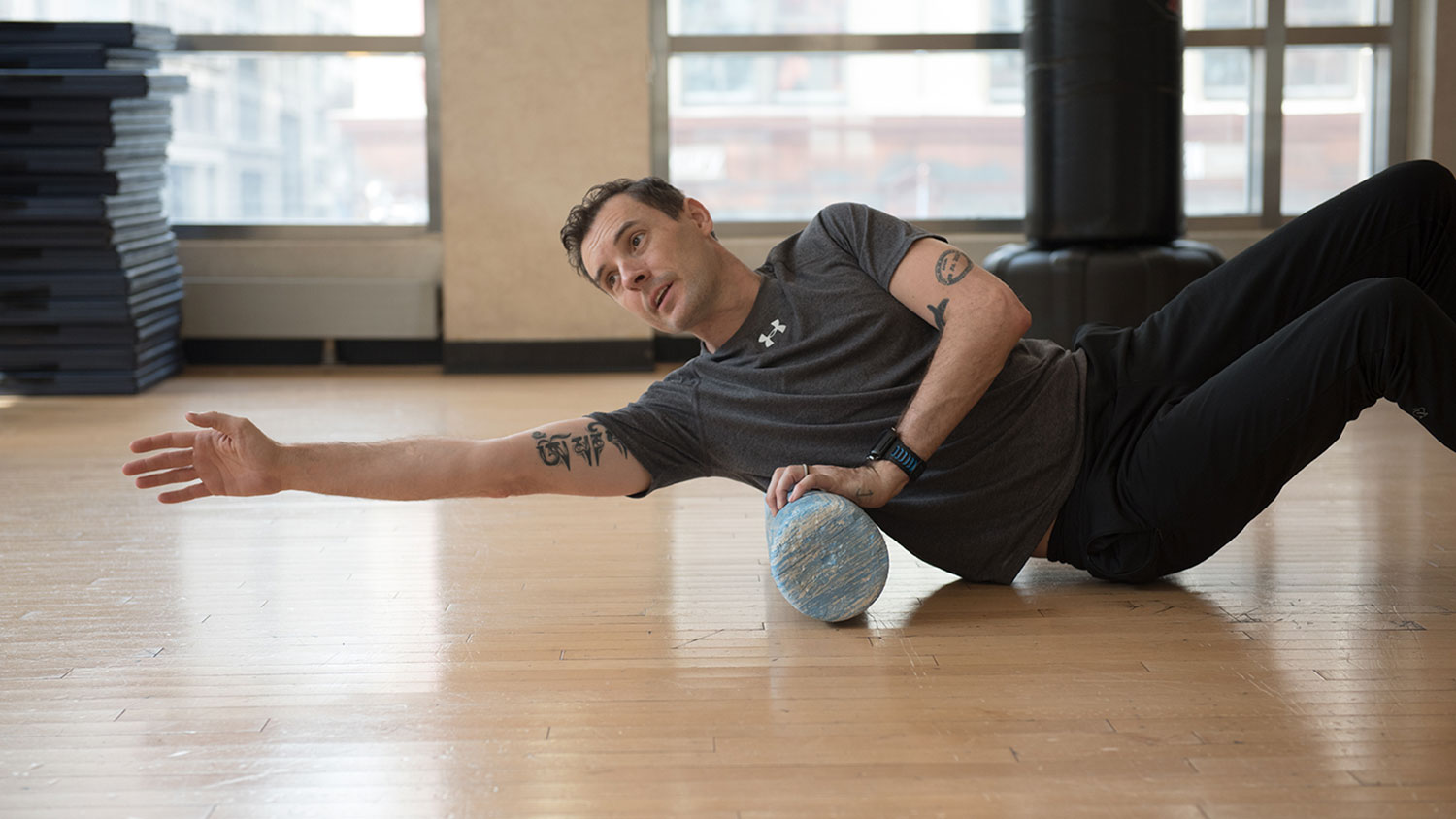 Foam roller exercise