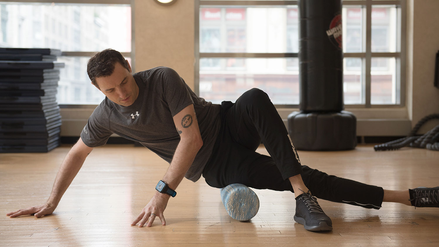 Foam roller exercise