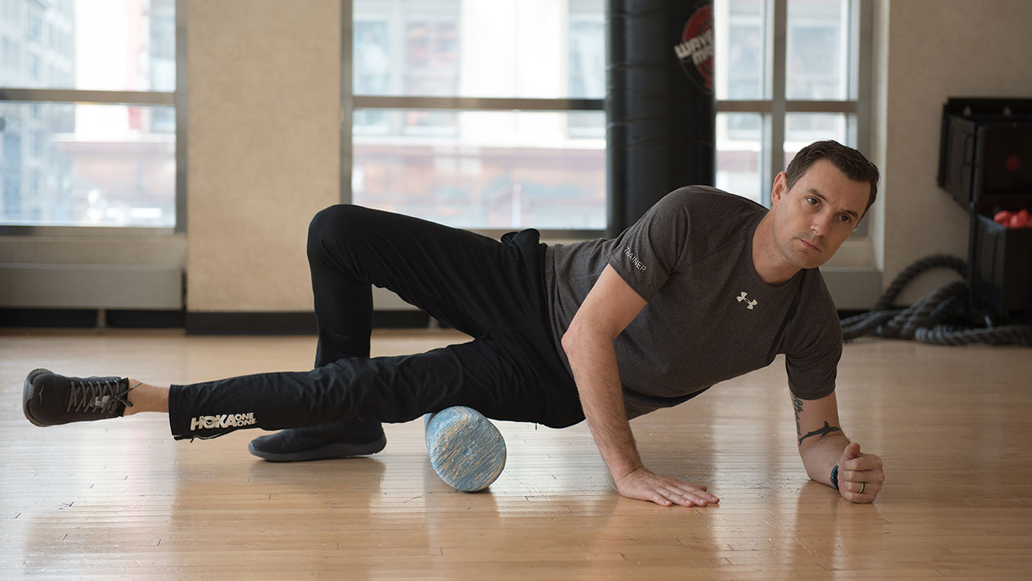 Foam roller exercise