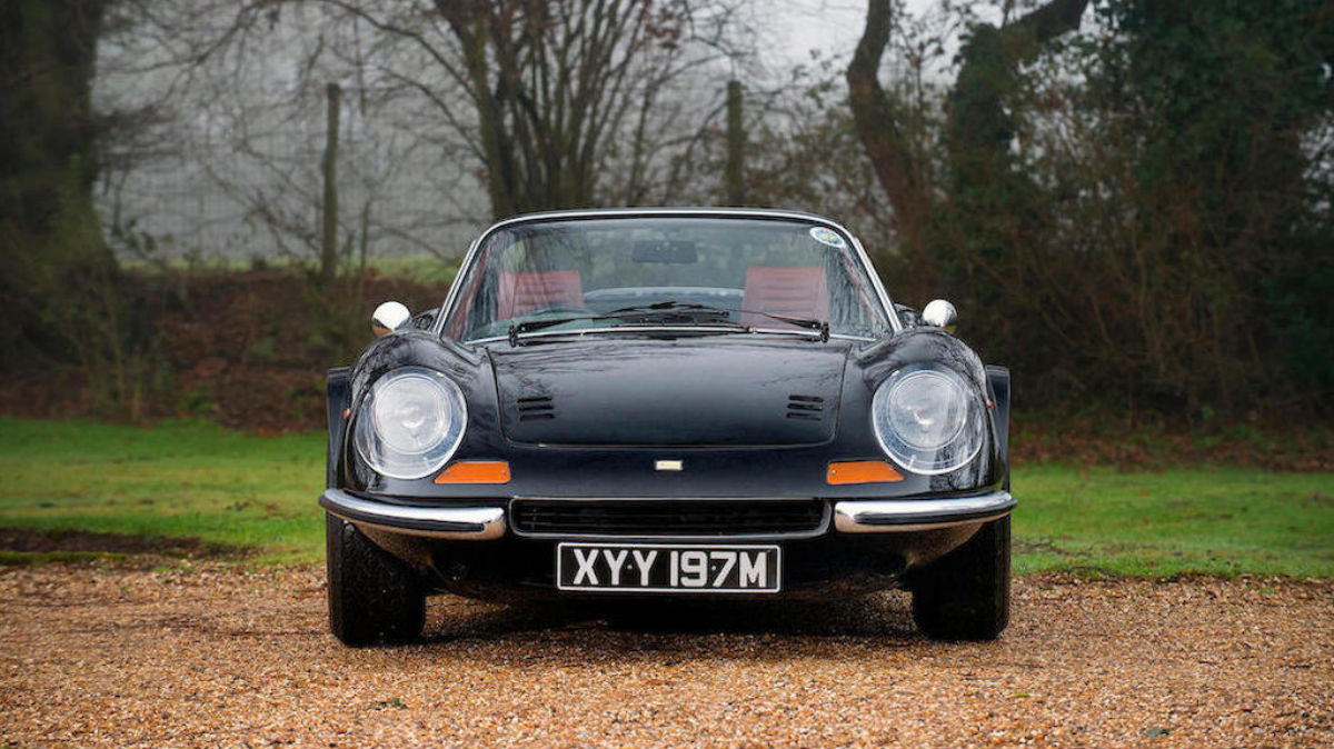 Nick Mason 1974 Ferrari Dino 246 GT Spyder 1