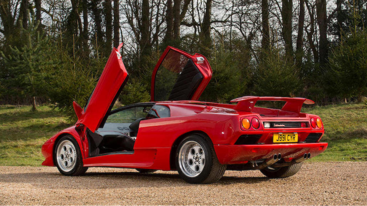 Rod Stewart 1991 Lamborghini Diablo 1
