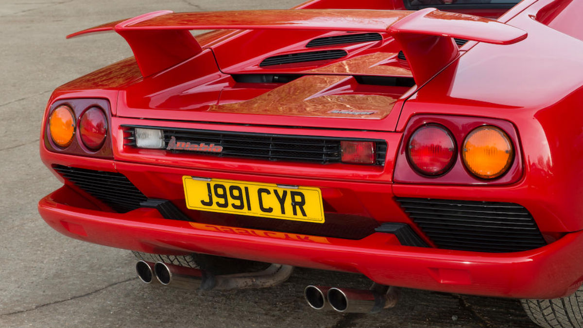 Rod Stewart 1991 Lamborghini Diablo 2