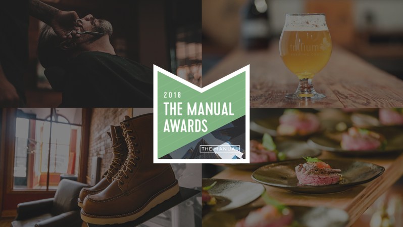 the manual awards 2018