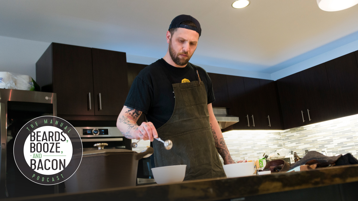 manual podcast beards booze bacon cooking with cannabis and chef brandon parsons the