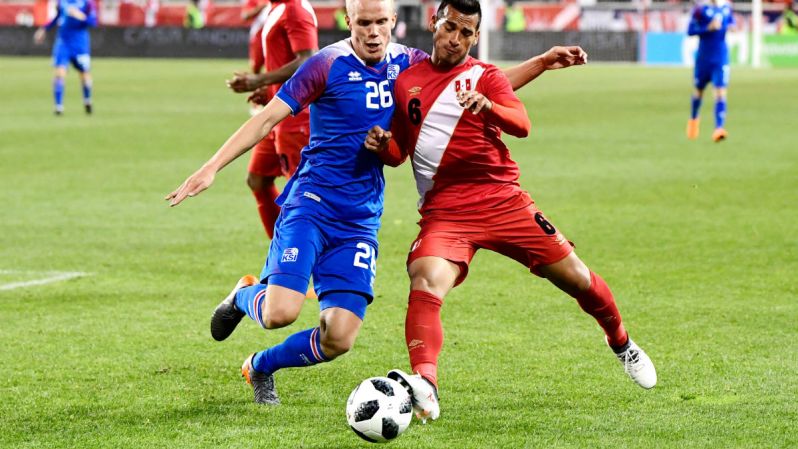 iceland versus peru soccer