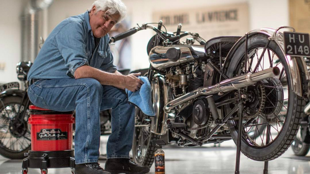 The Story Behind 'Jay Leno's Garage' Collection of Vehicle Care Products -  The Manual