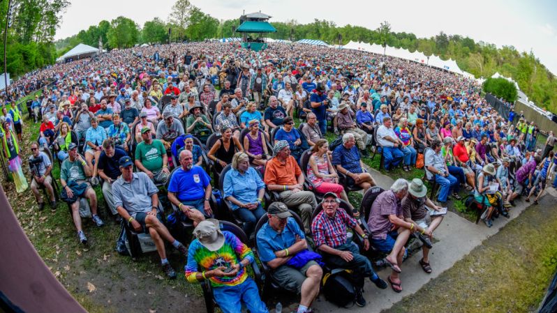 merlefest festival crowd