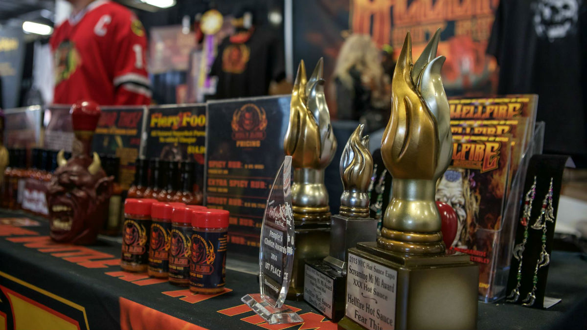 nyc hot sauce expo trophy