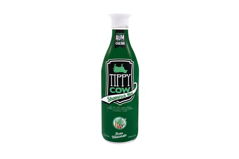 Tippy Cow Shamrock Mint rum cream liqueur