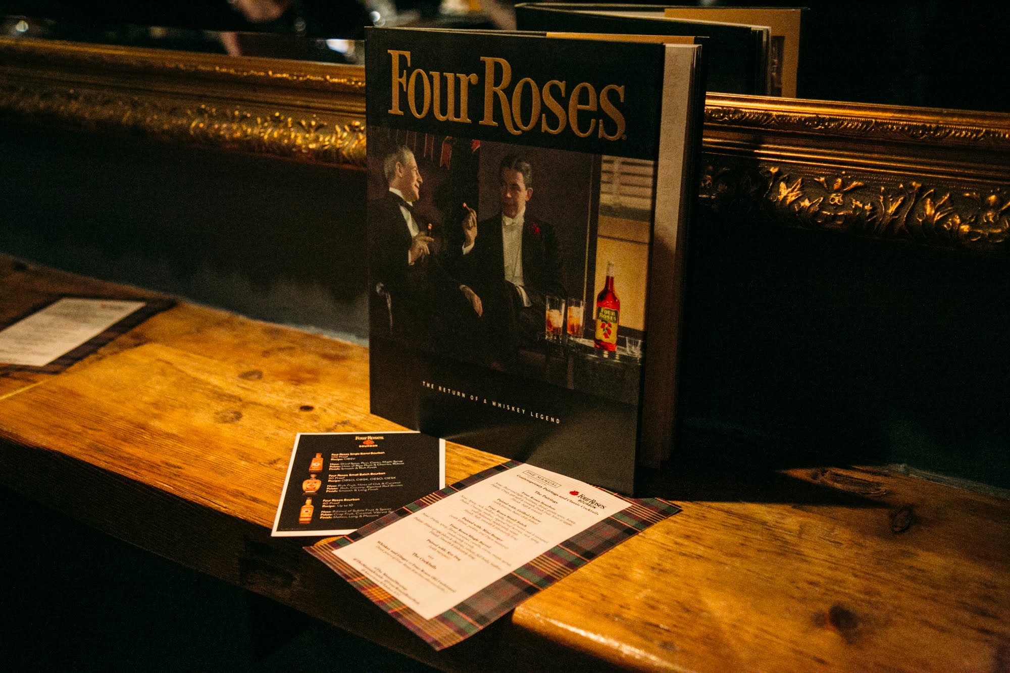 the manual four roses bourbon pairing scene 8