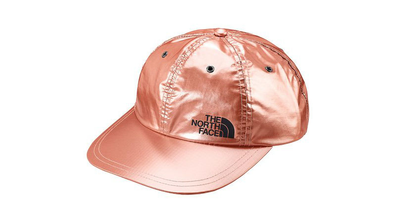 the north face supreme panel hat rose gold